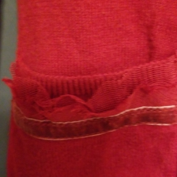 Hollister Womens/Juniors Sweater Red Button-Up Pockets size S GUC - Picture 3 of 8